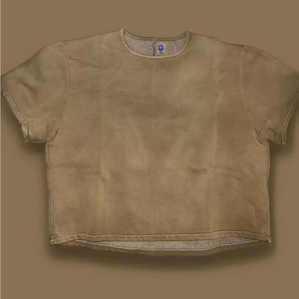 Yeezy fleece yoke tee - Bronze